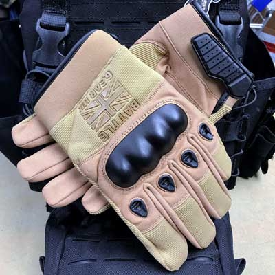 Battle Gear UK Tan Combat Gloves
