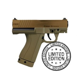 First Strike FSC Paintball Pistol in brown and tan