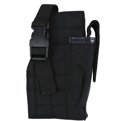 KombatUK Gun Holster with Mag Pouch - Molle - Black