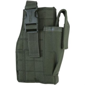 KombatUK Gun Holster with Mag Pouch - Molle - Olive Green
