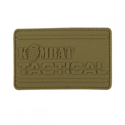 KombatUK PVC Tactical Patch - Coyote