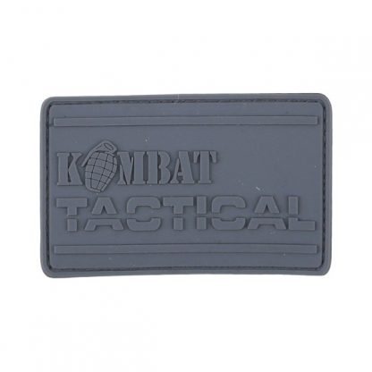 KombatUK PVC Tactical Patch - Gunmetal Grey