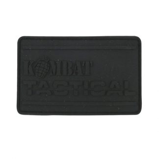 KombatUK PVC Tactical Patch - Black